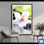 Poster Spa Wellness Steine Hochformat Produktvorschau mit dem Bild Spa Wellness Steine im Format Hochformat.