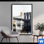 Poster Stadt Der Goldenen Traeume Hochformat Produktvorschau mit dem Bild Stadt der goldenen Träume im Format Hochformat.