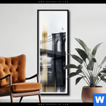 Poster Stadt Der Goldenen Traeume Schmal Produktvorschau mit dem Bild Stadt der goldenen Träume im Format Schmal.