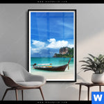 Poster Strand In Thailand Hochformat Produktvorschau mit dem Bild Strand in Thailand im Format Hochformat.