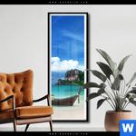 Poster Strand In Thailand Schmal Produktvorschau mit dem Bild Strand in Thailand im Format Schmal.
