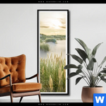 Poster Strand Mit Sandduenen Schmal Produktvorschau mit dem Bild Strand mit Sanddünen im Format Schmal.