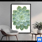 Poster Sukkulente No 2 Hochformat Produktvorschau mit dem Bild Sukkulente No.2 im Format Hochformat.