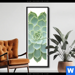 Poster Sukkulente No 2 Schmal Produktvorschau mit dem Bild Sukkulente No.2 im Format Schmal.