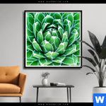 Poster Tropische Pflanze Quadrat Produktvorschau mit dem Bild Tropische Pflanze im Format Quadrat.