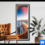 Poster Ueber Den Wolken Schmal Produktvorschau mit dem Bild Über den Wolken im Format Schmal.