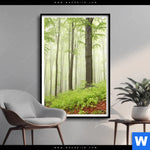 Poster Unberuehrte Natur Der Wald Hochformat Produktvorschau mit dem Bild Unberührte Natur - Der Wald im Format Hochformat.