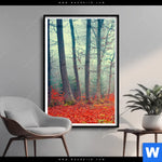 Poster Vertraeumter Wald Hochformat Produktvorschau mit dem Bild Verträumter Wald im Format Hochformat.