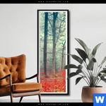 Poster Vertraeumter Wald Schmal Produktvorschau mit dem Bild Verträumter Wald im Format Schmal.