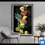 Poster Viele Fruechte Hochformat Produktvorschau mit dem Bild Viele Früchte im Format Hochformat.