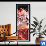 Poster Vintage Blumenstrauss Schmal Produktvorschau mit dem Bild Vintage Blumenstrauß im Format Schmal.