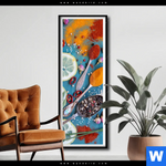 Poster Vintage Silberloeffel Mit Gewuerzen Schmal Produktvorschau mit dem Bild Vintage Silberlöffel mit Gewürzen im Format Schmal.