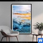 Poster Vulkan Island Hochformat Produktvorschau mit dem Bild Vulkan Island im Format Hochformat.