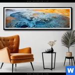 Poster Vulkan Island Panorama Produktvorschau mit dem Bild Vulkan Island im Format Panorama.