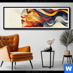 Poster Wellen Der Emotionen Panorama Produktvorschau mit dem Bild Wellen der Emotionen im Format Panorama.