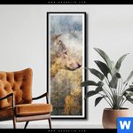 Poster Wolf Wald No 2 Schmal Produktvorschau mit dem Bild Wolf & Wald No.2 im Format Schmal.
