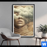 Poster Wolkenschoenheit Hochformat Produktvorschau mit dem Bild Wolkenschönheit im Format Hochformat.