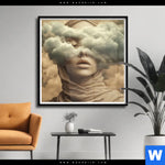 Poster Wolkenschoenheit Quadrat Produktvorschau mit dem Bild Wolkenschönheit im Format Quadrat.