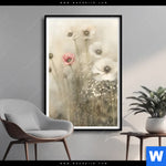 Poster Zarte Wildblumen In Pastelltoenen Hochformat Produktvorschau mit dem Bild Zarte Wildblumen in Pastelltönen im Format Hochformat.