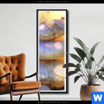 Poster Zen Steine Im Licht Schmal Produktvorschau mit dem Bild Zen-Steine im Licht im Format Schmal.