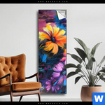 Spannbild Abstrakte Blumenpracht Schmal Produktvorschau mit dem Bild Abstrakte Blumenpracht im Format Schmal.