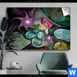 Spannbild Abstrakte Bunte Blasen Querformat Produktvorschau mit dem Bild Abstrakte Bunte Blasen im Format Querformat.