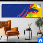 Spannbild Abstrakte Frau No 1 Panorama Produktvorschau mit dem Bild Abstrakte Frau No.1 im Format Panorama.