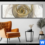 Spannbild Abstrakte Moderne Linienkunst Panorama Produktvorschau mit dem Bild Abstrakte moderne Linienkunst im Format Panorama.