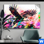 Spannbild Abstrakter Adler Querformat Produktvorschau mit dem Bild Abstrakter Adler im Format Querformat.