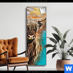 Spannbild Abstrakter Highlander Schmal Produktvorschau mit dem Bild Abstrakter Highlander im Format Schmal.