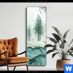 Spannbild Abstrakter Wald Schmal Produktvorschau mit dem Bild Abstrakter Wald im Format Schmal.