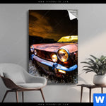 Spannbild Altes Auto Hochformat Produktvorschau mit dem Bild Altes Auto im Format Hochformat.