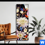 Spannbild Aquarell Von Wilden Blumen Schmal Produktvorschau mit dem Bild Aquarell von wilden Blumen im Format Schmal.