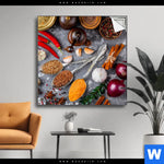 Spannbild Aromatische Gewuerze Quadrat Produktvorschau mit dem Bild Aromatische Gewürze im Format Quadrat.