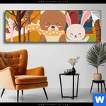 Spannbild Baer Haeschen Panorama Produktvorschau mit dem Bild Bär & Häschen im Format Panorama.