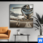 Spannbild Bereit Zum Abheben Quadrat Produktvorschau mit dem Bild Bereit zum Abheben im Format Quadrat.