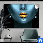 Spannbild Blue Skin Querformat Produktvorschau mit dem Bild Blue Skin im Format Querformat.