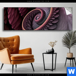 Spannbild Blueten Spirale Panorama Produktvorschau mit dem Bild Blüten Spirale im Format Panorama.