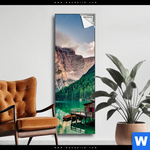 Spannbild Bootshuette Schmal Produktvorschau mit dem Bild Bootshütte im Format Schmal.