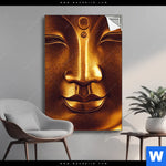 Spannbild Buddha In Harmonie Hochformat Produktvorschau mit dem Bild Buddha in Harmonie im Format Hochformat.
