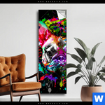 Spannbild Bunte Bulldogge Schwarz Schmal Produktvorschau mit dem Bild Bunte Bulldogge Schwarz im Format Schmal.