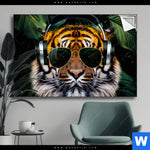 Spannbild Cooler Tiger Querformat Produktvorschau mit dem Bild Cooler Tiger im Format Querformat.