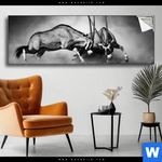 Spannbild Das Duell Panorama Produktvorschau mit dem Bild Das Duell im Format Panorama.