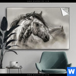 Spannbild Das Pferd Wild Schoen Querformat Produktvorschau mit dem Bild Das Pferd - wild & schön im Format Querformat.