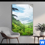 Spannbild Der Dschungel Hochformat Produktvorschau mit dem Bild Der Dschungel im Format Hochformat.