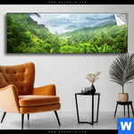 Spannbild Der Dschungel Panorama Produktvorschau mit dem Bild Der Dschungel im Format Panorama.
