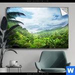 Spannbild Der Dschungel Querformat Produktvorschau mit dem Bild Der Dschungel im Format Querformat.