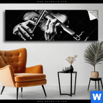 Spannbild Der Geigenspieler Panorama Produktvorschau mit dem Bild Der Geigenspieler im Format Panorama.