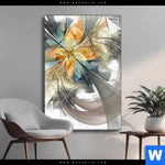 Spannbild Digitale Blumen No 1 Hochformat Produktvorschau mit dem Bild Digitale Blumen No.1 im Format Hochformat.