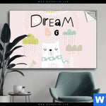 Spannbild Dream Big Eisbaer Querformat Produktvorschau mit dem Bild Dream Big Eisbär im Format Querformat.